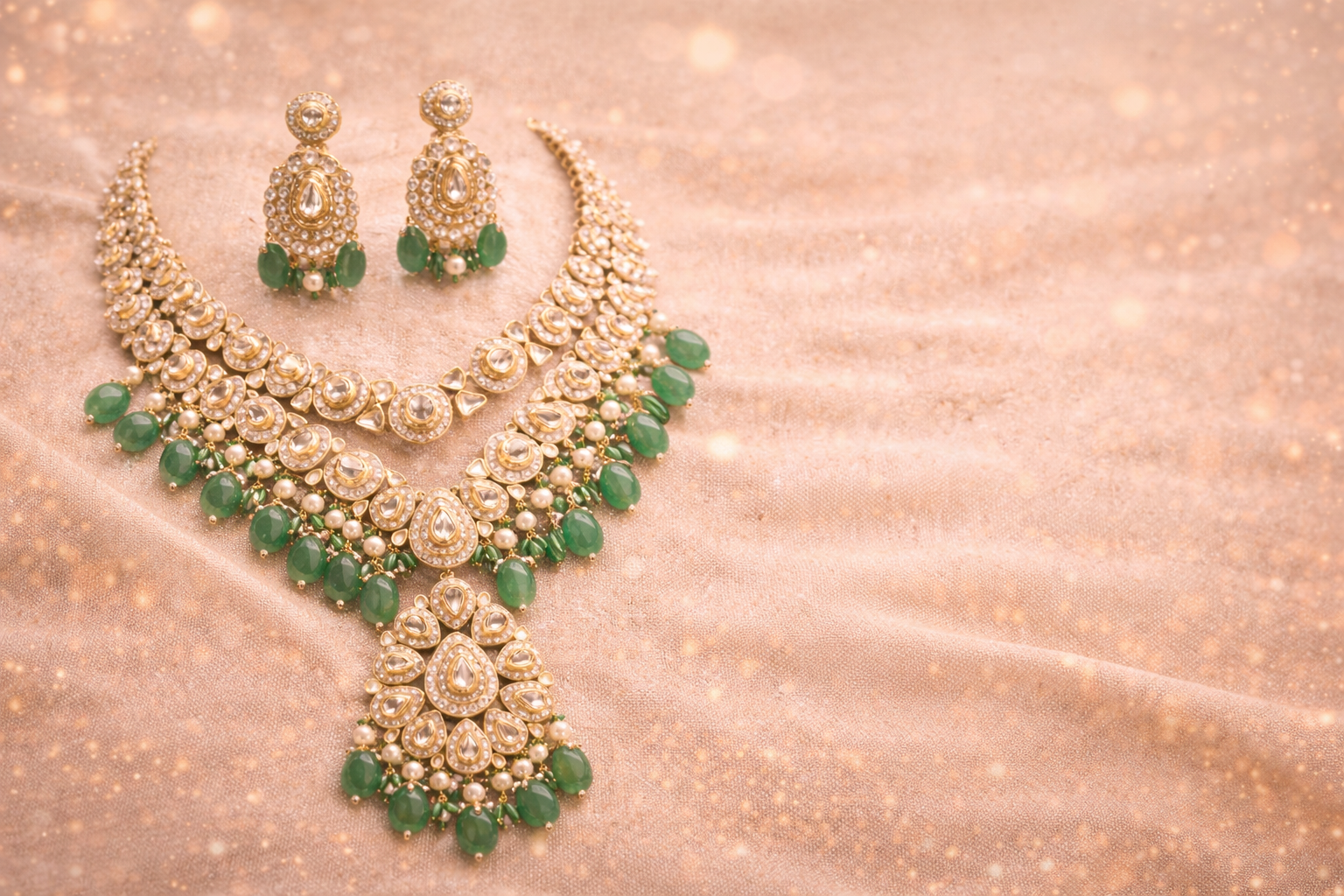 You Want Customised Polki Sets?